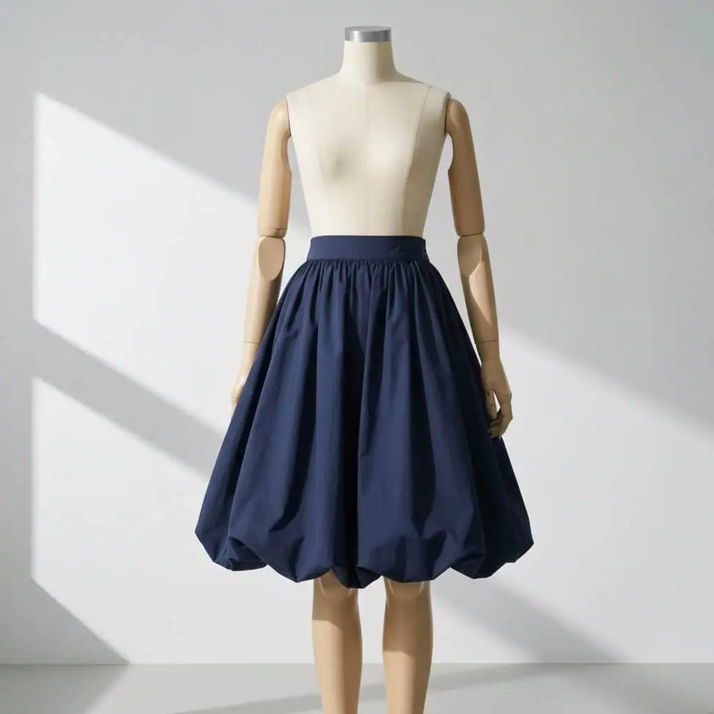 Jak nosić spódnicę bombkę (bubble skirt) – przewodnik po stylu